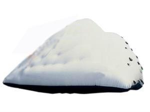 China White Color Inflatable Climbing Wall With Handles For Water Games on sale
