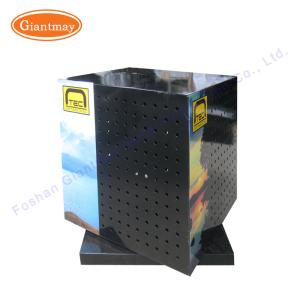 China Pegboard Countertop Spinner Display Rack With Hooks on sale