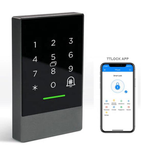 Cheap 110v 220v Smart Card Door Lock  Keyless Bluetooth Electronic Password Lock for sale
