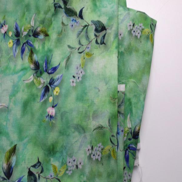 Cheap Ramie Hemp Polyester Lycra Sublimation Printing Fabric For Garment for sale