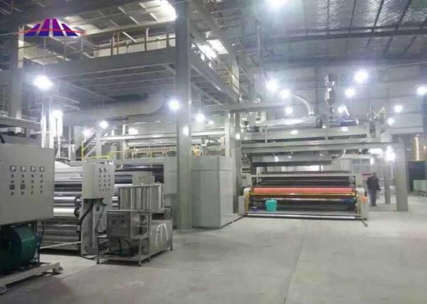 Cheap New Condition High Speed SMMS Non Woven Fabric Textile Spinning Machine Non Woven Fabric Production Line for sale