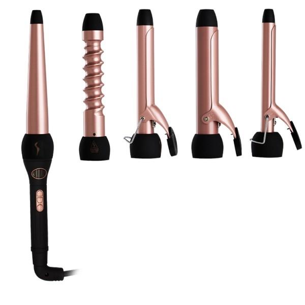Cheap Professional Hair Styling Curling Iron  Interchangeable Ceramic Curler Set for sale