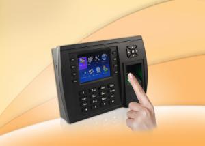 Best 3.5&quot; TFT Fingerprint Time Attendance System Biometric Fingerprint Reader With TCP / IP wholesale
