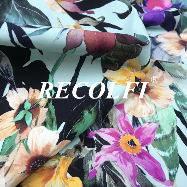 Cheap Custom Digital Printing Repreve Swimwear Fabric Oeko Tex Standard 100 for sale