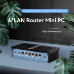 Intel Core i3 6100U Firewall Mini PC With Linux Single DDR4 Up To 16GB And GPIO