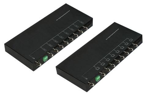 Cheap 8 to 1 Video Multiplexer over Coax & Signal Superimpose Device for sale