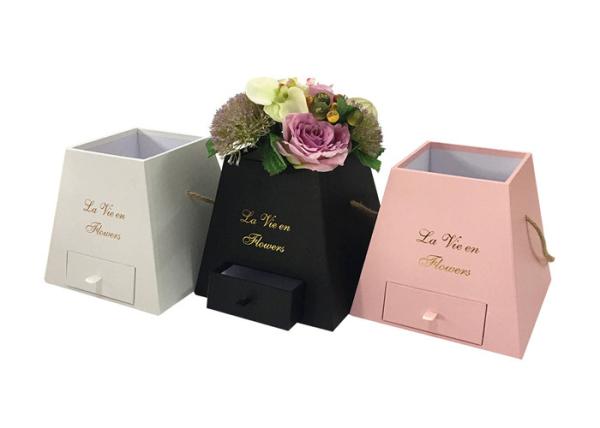 Cheap Different Design Cardboard Flower Boxes Environmental Friendly With Custom Logo for sale