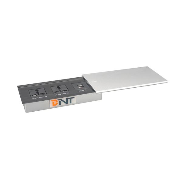 Cheap Worldwide popular multimedia table sliding power socket with usb charging for sale