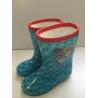 Pretty Lightweight Flexible Snowproof Girls Rain Boots Size 3 for sale