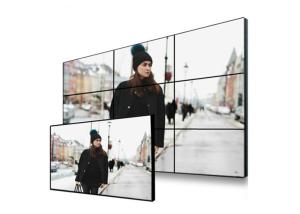 VGA DVI LCD Interface Video Wall Panels , HDMI BNC AV RS232 Multi Monitor Wall