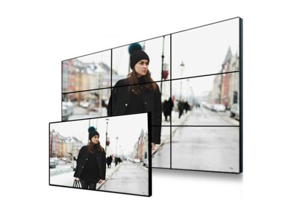 Cheap VGA DVI LCD Interface Video Wall Panels , HDMI BNC AV RS232 Multi Monitor Wall for sale