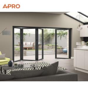 Energy Efficient Aluminum Folding Doors with Silicone Sealant