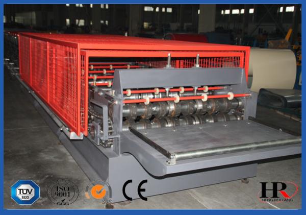 Cheap Corrugared Two Layer Sheet Metal Roll Forming Machines with Coining Process for sale