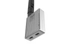 D02 data link has three frequency bands and supports point-to-multi, relay and