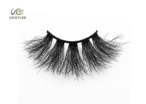 China Adjustable Synthetic Fibers 37mm Mink Eyelash Extensions on sale