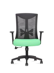 China Full Mesh Adjustable Computer Chair Mid Back Silla De Oficina Staff Meeting Work Chair on sale