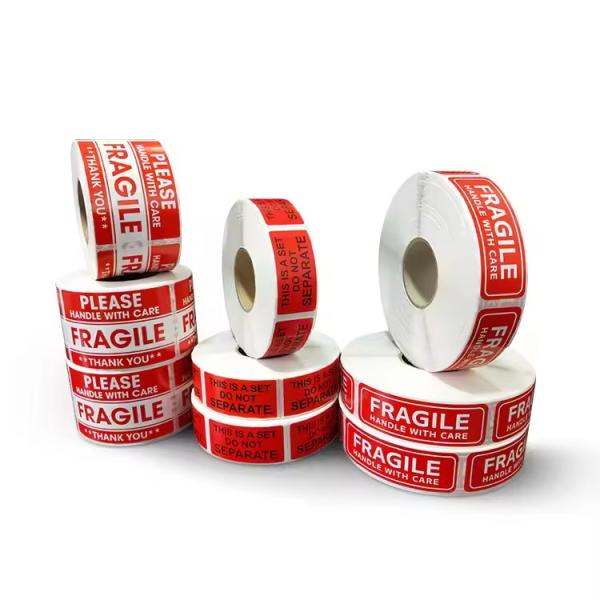 Cheap Custom Made Paper Warning Labels With Strong Adhesive for sale