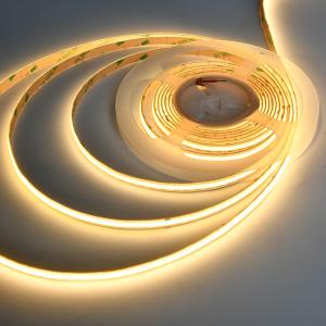 China Free Cuttable LED Tape 528LEDs/M 8mm PCB Width COB LED Strip 3000W/4000K/6500K/Red/Green/Blue/Yellow on sale