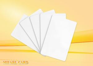 China  1S50  PVC RFID 13.56Mhz Card Memory 8K Bit , IC Card  Original NXP Chip on sale