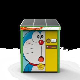 Cheap 2 In 1 Solar RVM Smart Reverse Vending Machine Multi-Function Bottle Recycling for sale