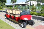 4 Wheel Custom Color 6 Passenger Golf Electric Cart Powered By Lead Acid