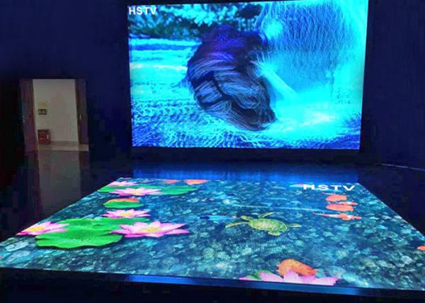 Cheap Indoor Floor Rgb Led Display P4.81 Interactive Dancing Advertising Easily Maintenance for sale