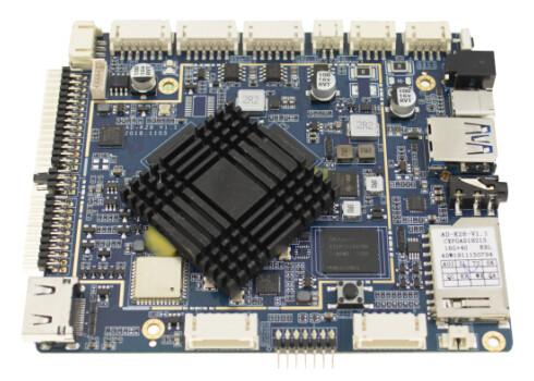 Cheap EMMc 16GB RK3399 Board Linux OS Multi - Channel USB Interface 500W Pixels for sale