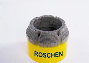 HMLC NMLC Surface Set Diamond Core Drill Bits For Compact Concrete Dam Engineering Survey , Geological Prospecting