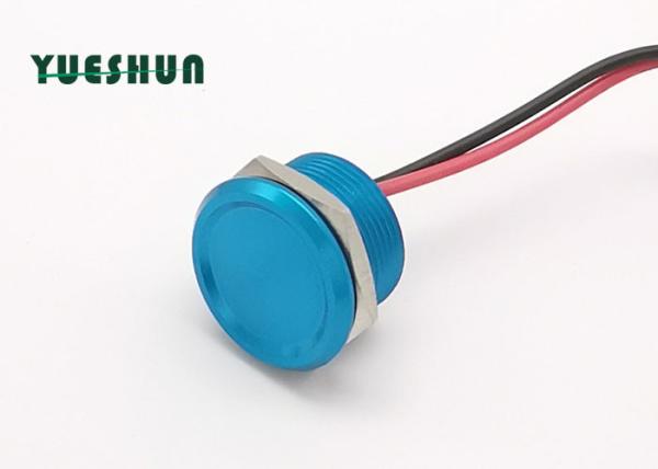 Cheap Blue Shell Piezo Push Button Switch Touch On / Off With CE RoHS Certication for sale