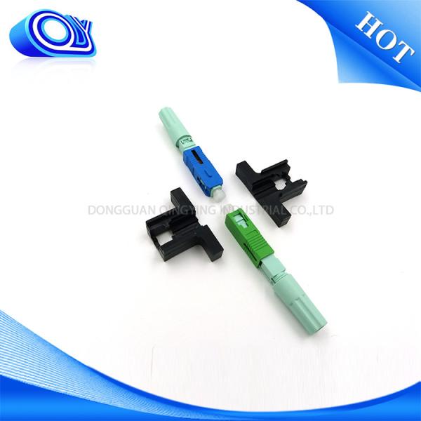 Cheap Low Insertion Loss SC APC SC UPC Fiber Optic Fast Connector For Local Area Networks OEM for sale