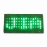 Flashing scrolling Led cap display panel