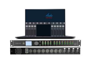 Best AGC Speaker Management Processor , Dante Digital Loudspeaker Management System With Matrix wholesale