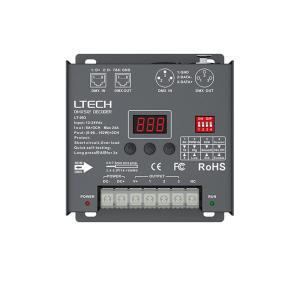 China 3 Channel Led Dmx512 Decoder Constant Voltage DC12V-24V With Touch Button on sale