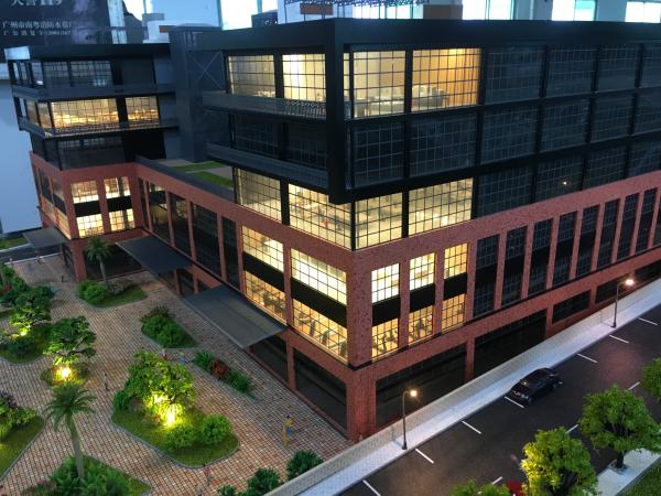 Cheap Displaying Use 3D Printed Building Models Handmade Artwork 2 * 1 . 8M for sale