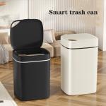 13 Gallon Kitchen Self Sealing Sensor Automatically Smart Trash Can Drawstring