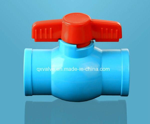 Cheap Super Blue Color PVC Ball Valve Manual Driving Mode Samples US 5/Piece Request Sample for sale