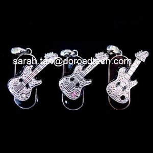 Custom-made Jewelry USB Flash Disks, 100% Original and New Memory Chip