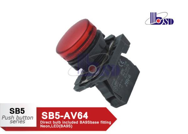 Cheap Industrial Red Momentary Button Switch Push Button Control Switch 660V for sale