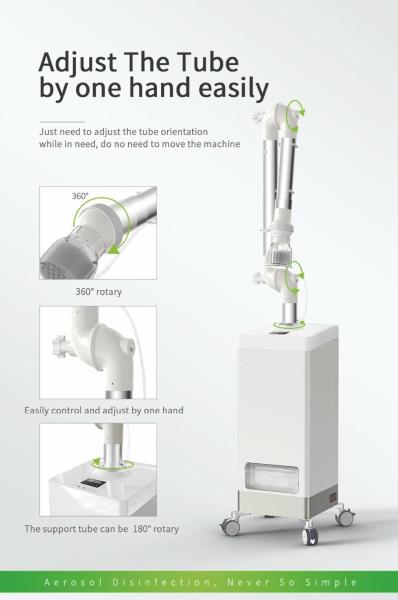 Cheap Large Suction Power 350W Dental Aerosol Suction Machine With UV Lamp for sale