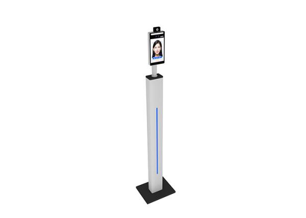 Cheap Column Type Face Recognition Device Rakinda F2-FH 1.2m With Thermal Infrared Temperature Detection for sale