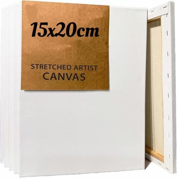 Cheap 15x20cm Stretched Canvas Boards For Painting Stretched Artist Canvas For DIY Decoration for sale
