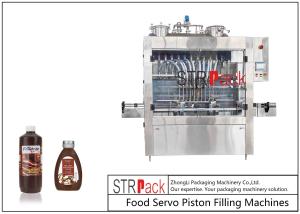 China Paste Lobe Pump Filling Machine Automatic for Chocolate Sauce on sale