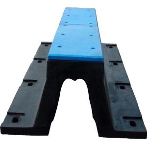 High Elasticity Arch Rubber Fender Wide Temperature Range Easy Installation