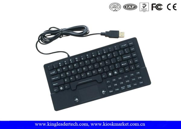 Cheap Ultra Compact Silicone Keyboard With Integrated Touchpad and Function keys for sale