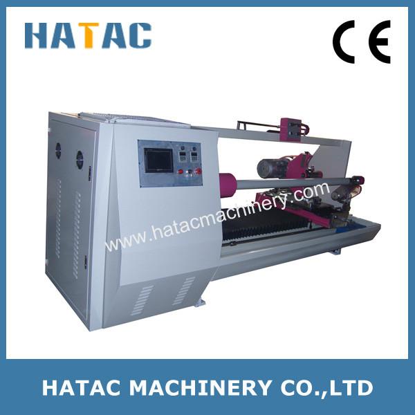 Cheap Masking Tape/Double-side Tape Log Roll Cutting Machine,Tape Cutting Machine,Paper Roll Slitter Rewinder for sale