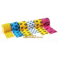China Cotton Cohesive Bandage sports tape Mixed Color Self Adhesive elastic bandage,Polyurethane Sports Under wrap Foam Tape B for sale