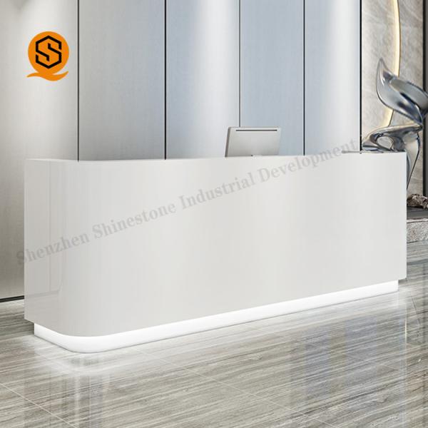Cheap Extremely Durable Hotel Reception Counter Front Reception Desk for sale