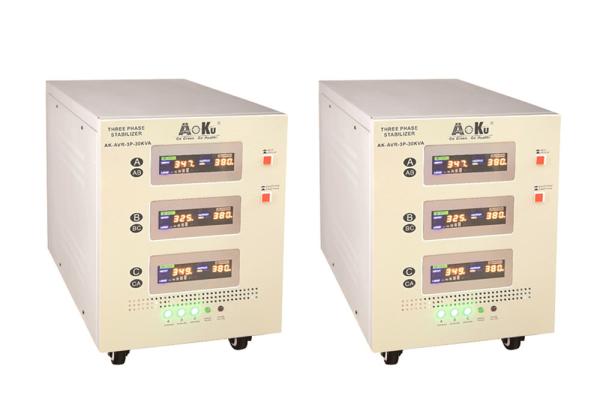 Cheap 30KVA AVR Automatic Voltage Regulator Stabilizer, Three Phase Servo Motor Stabilizer for sale