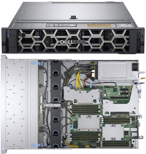 Cheap OpenManage 2U Rack Mini Server Dell Power Edge R540 Custom for sale