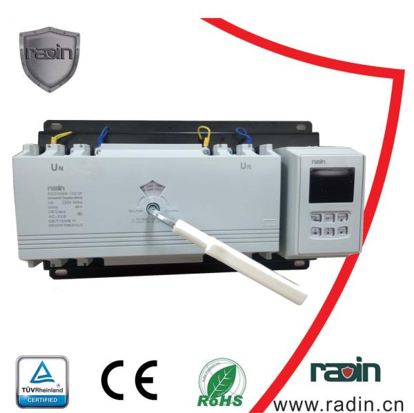 Cheap MCCB Inside Generator Power Switch With Electric Interlock Protection High Building for sale